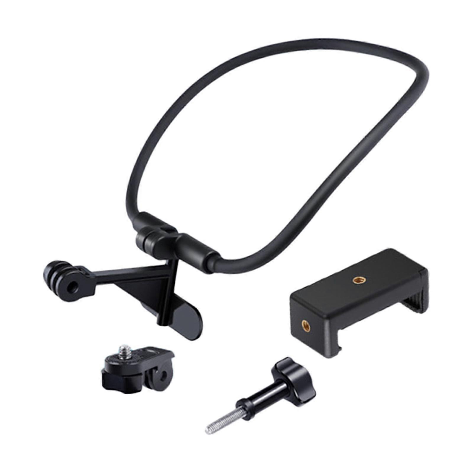 ネックホルダーマウントAccs電話スタンドネックストラップカメラ用サイクリングホルダー