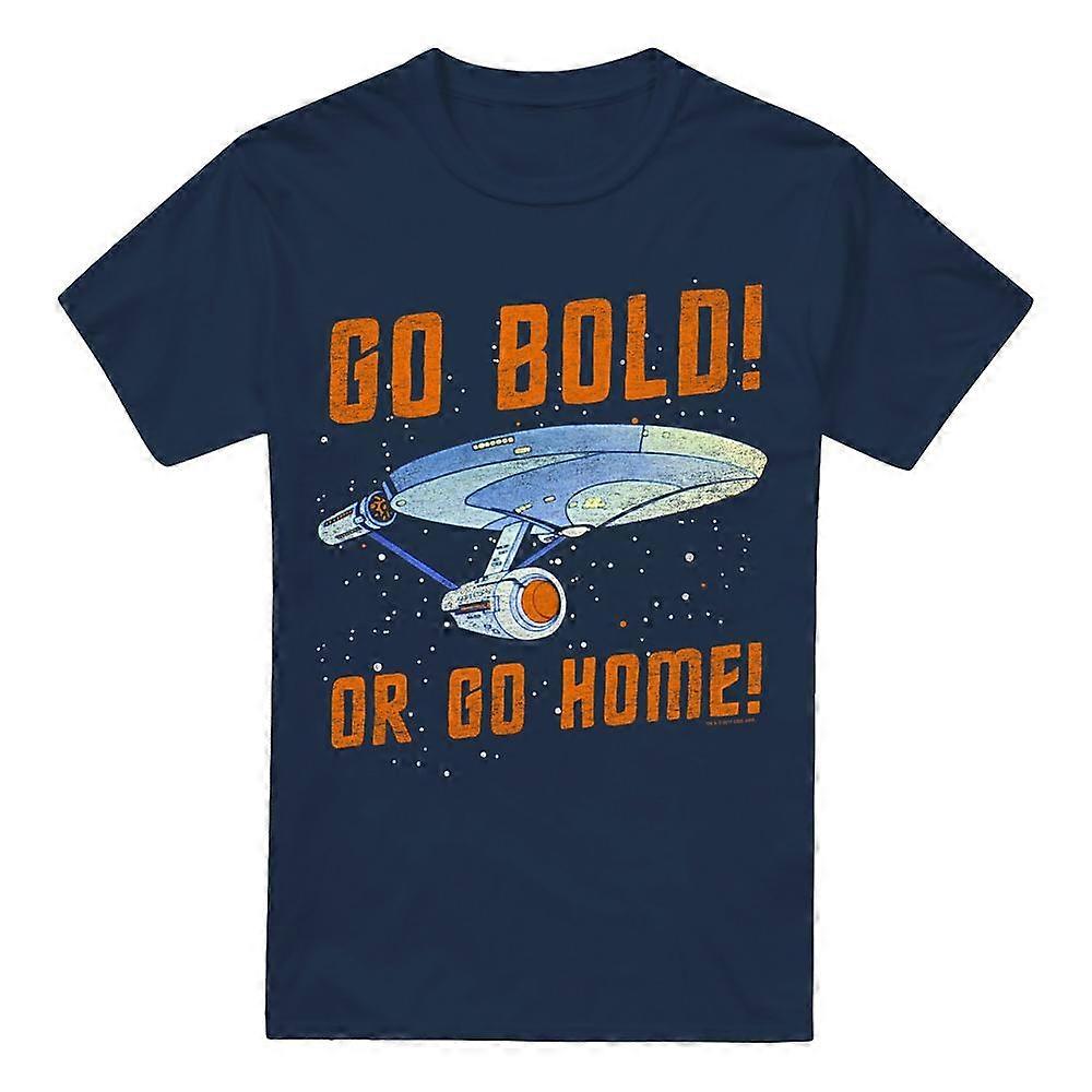 Star Trek Męska koszulka Go Bold