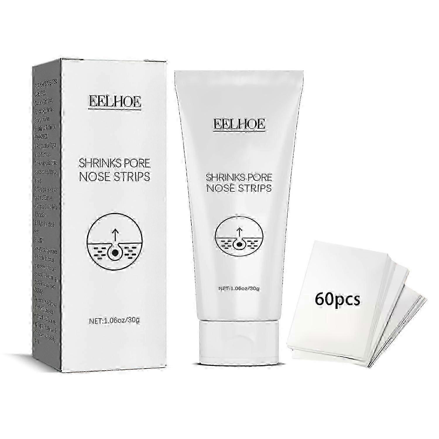 EELHOE Nose Plants Pore Strips, Nose Cleansing And Moisturizing Care Set