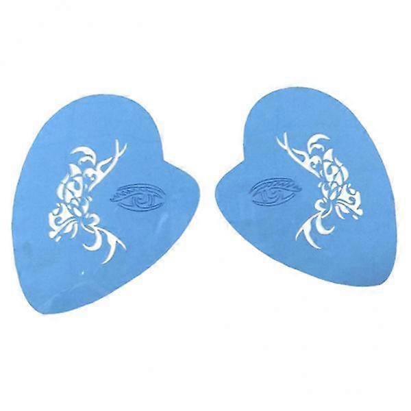 7x Reusable Face Painting Stencil Body Art Stage Make Up Design Template