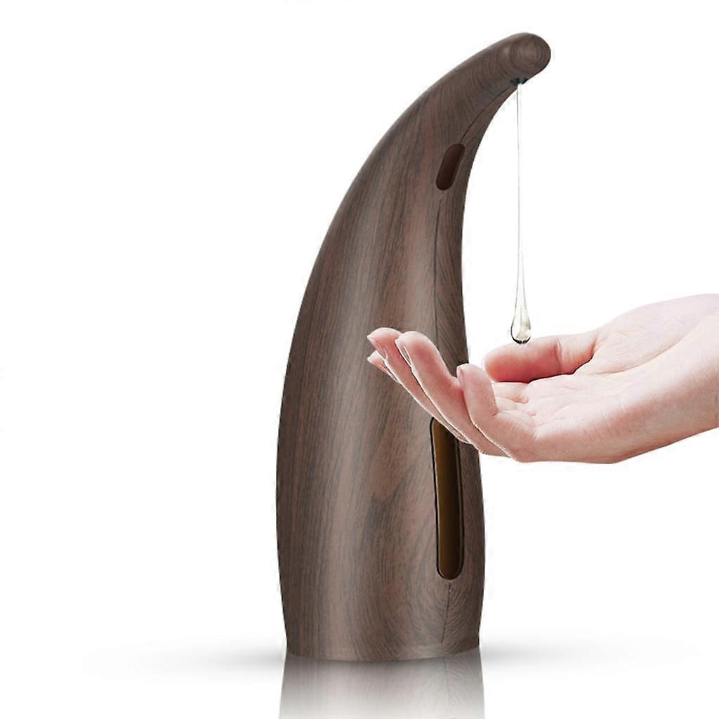 300Ml Automatic Soap Dispenser Touchless Soap Dispenserdark Brown