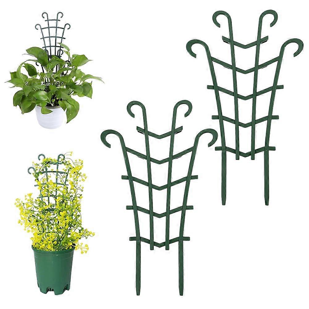 Pack of 2 Trellis Indoor Plants, Corrosion Resistant, Reusable Garden Support