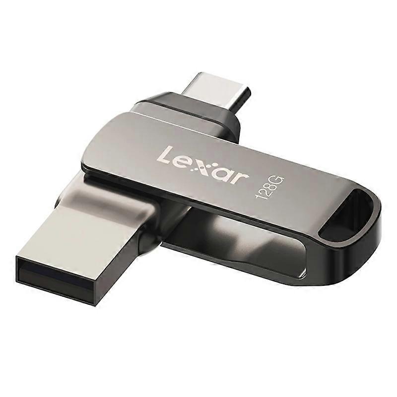 LEXAR D400 128G U Disk Memory Thumb Stick Type-C+USB 3.1 Cellphone Flash Drive