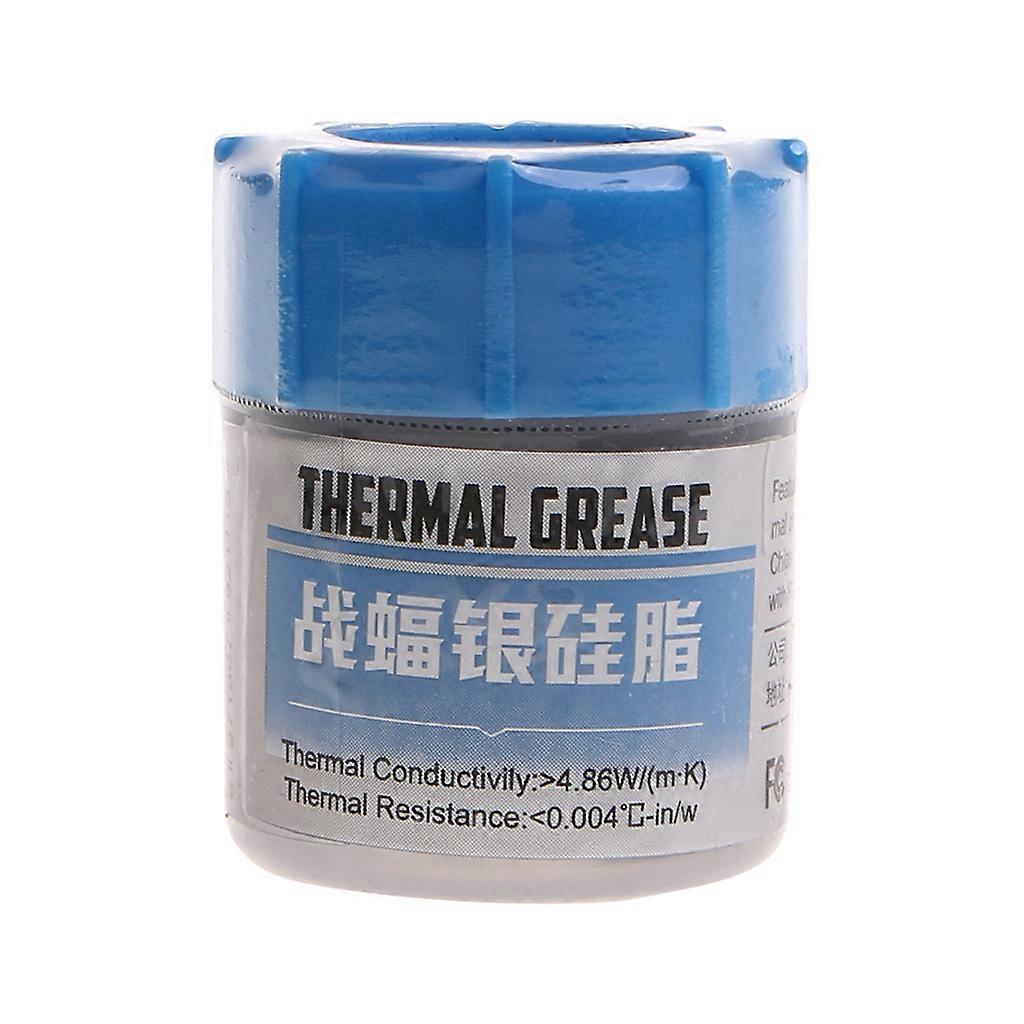 25g Gray Silicone Compound Thermal Grease Conductive Grease Heatsink for CPU GPU Chipset Notebook Cooling 4.8 for W/for