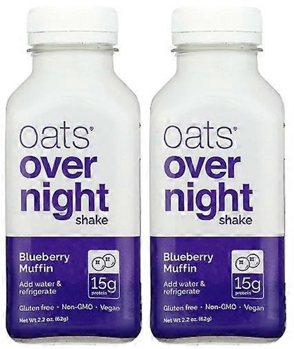 Oats Overnight Shake Blueberry Muffin 2 Pack