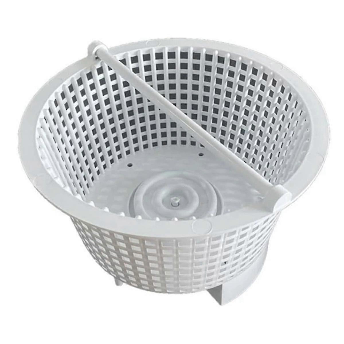 B-43 Swimming Pool Skimmer Basket White