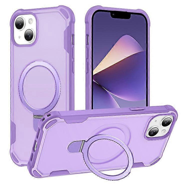 Compatible For iPhone 14 Case Compatible with MagSafe Kickstand TPU + PC Shockproof Phone Back Cover