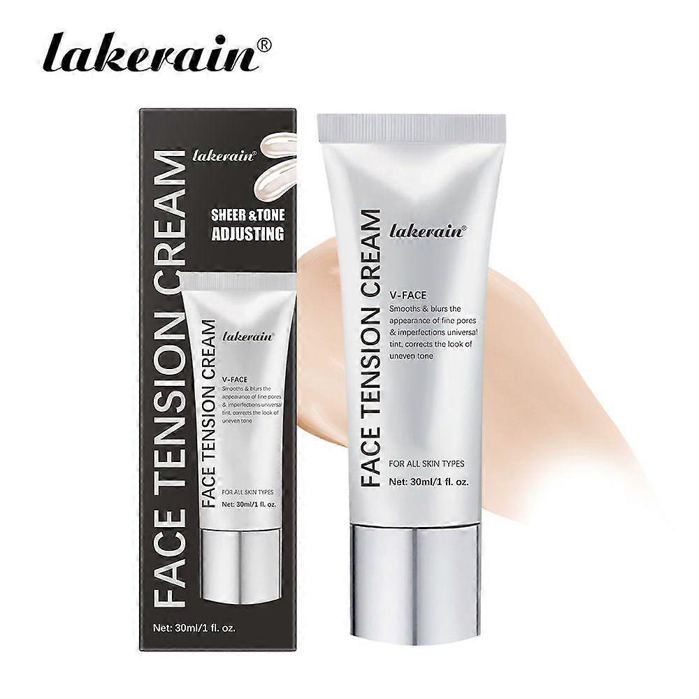 Gesichtsstraffer, No-Filter Primer, Instant Face Tightener, Make-up Primer für das Gesicht, Blurring Face Primer für reife Haut, füllt feine Linien auf und verfeinert 