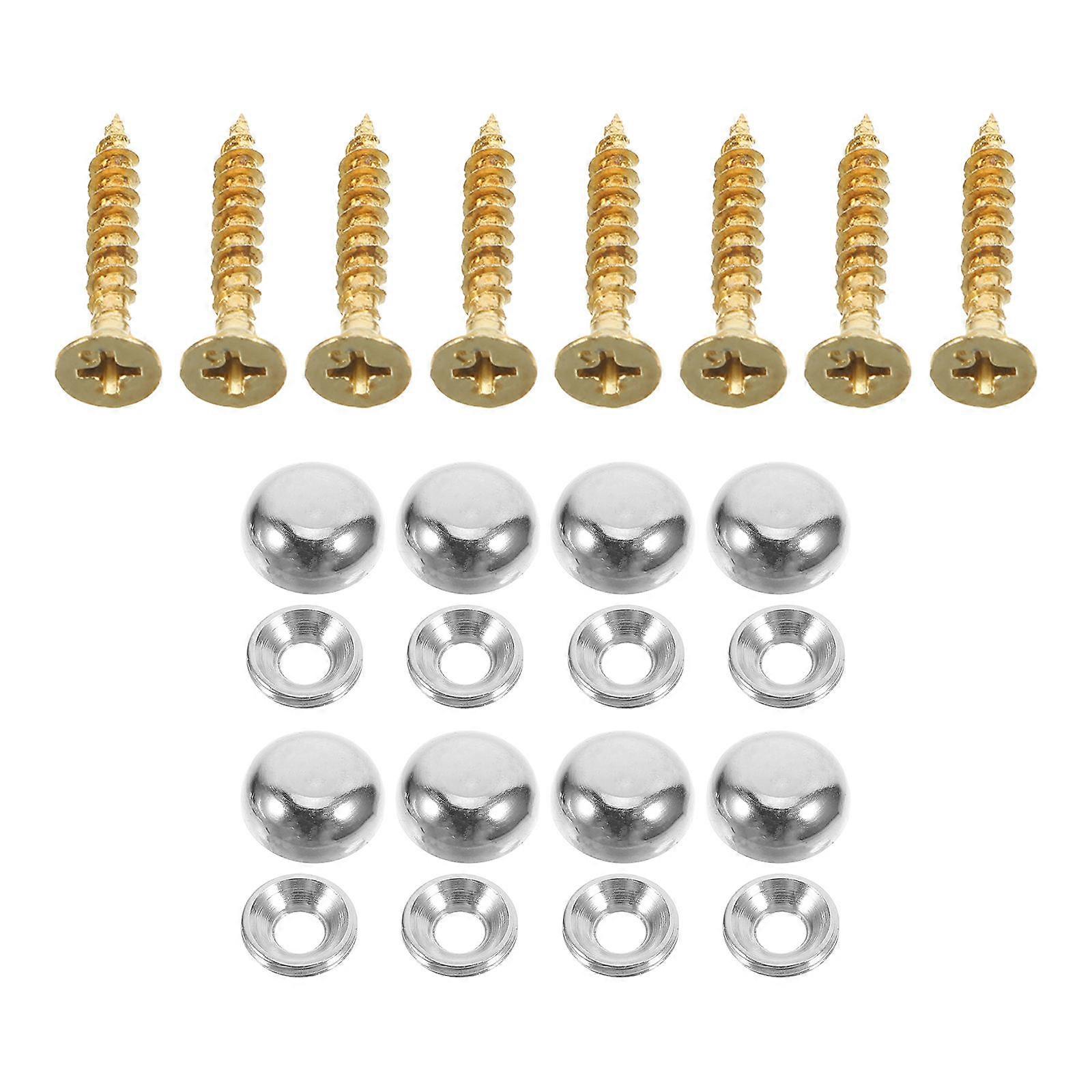Decorative Screws with Concealing Caps for Polished Project Completion
