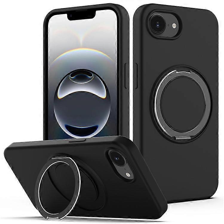 Compatible For iPhone 16e Case Compatible with MagSafe Kickstand PC + Silicone Phone Cover