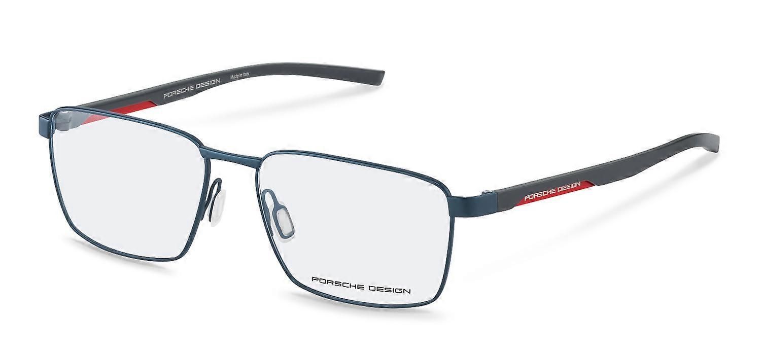 Eyewear Frames Porsche Design P8744 D blue, grey, red 57/16/145 MAN