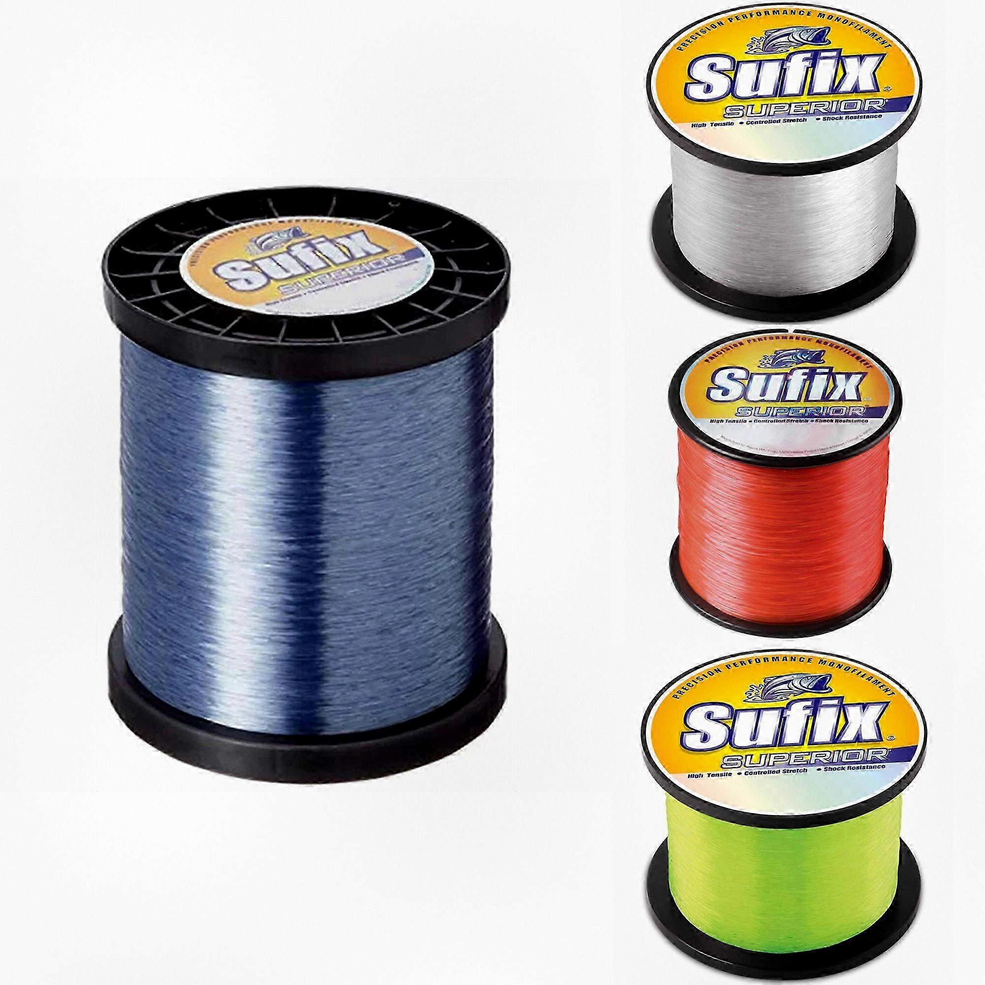 Sufix Superior μονόκλωνη πετονιά - καρούλι 1/4 lb, επιλέξτε κατηγορία χρώματος & γραμμής για ψάρεμα γλυκού και αλμυρού νερού