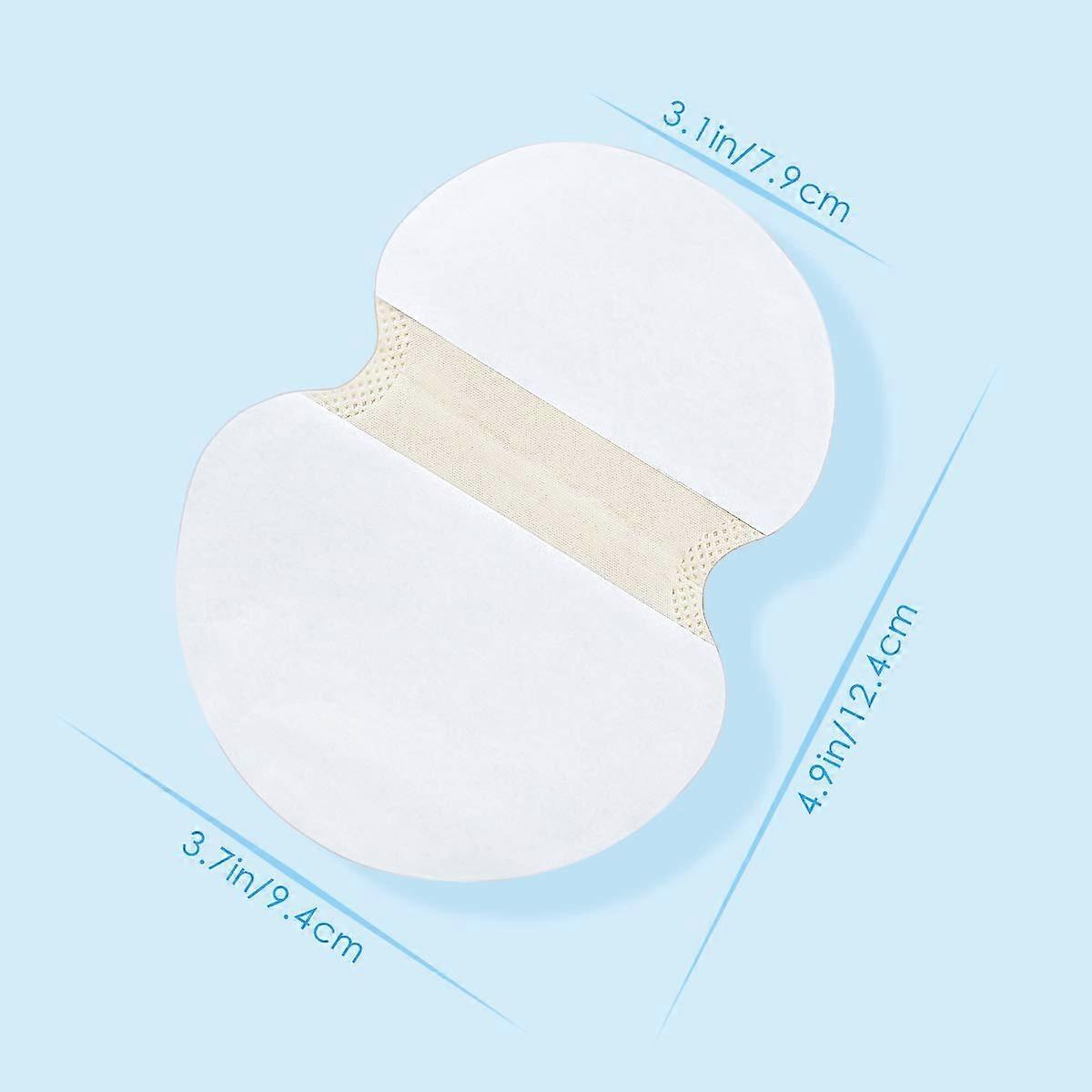 50 pcs (25 Pair) Disposable Underarm Pads Armpit Sweat Pads Perspiration Pads Shield Absorbing Anti Perspiration Odor