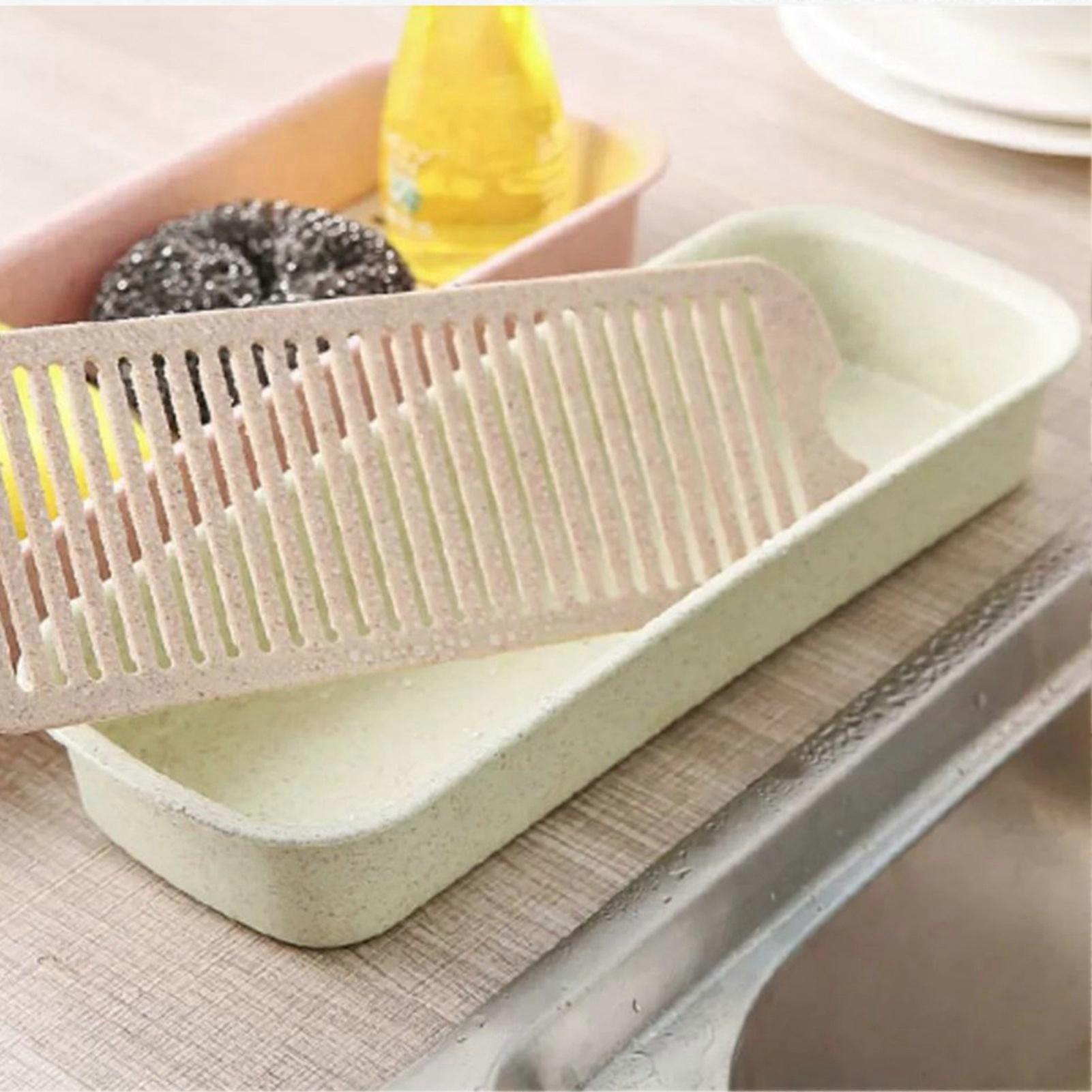 Flatware Box Removable Draining Tray Multi Functional Tableware Organizer for Chopsticks Spoon Fork 