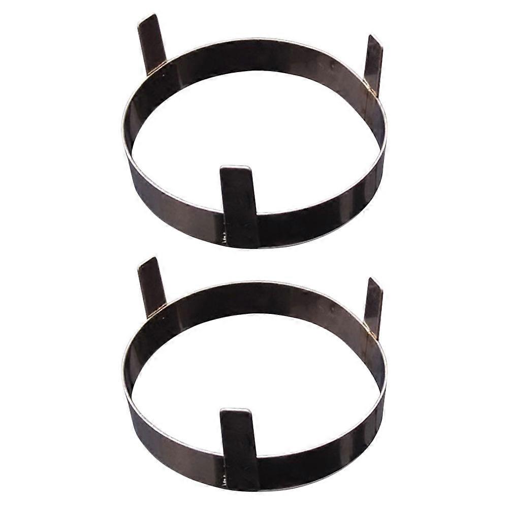 Stainless Steel Coconut Soup Holder Rack for Round Coconuts, 2 Pcs, Stylish Design for Home Kitchen Use