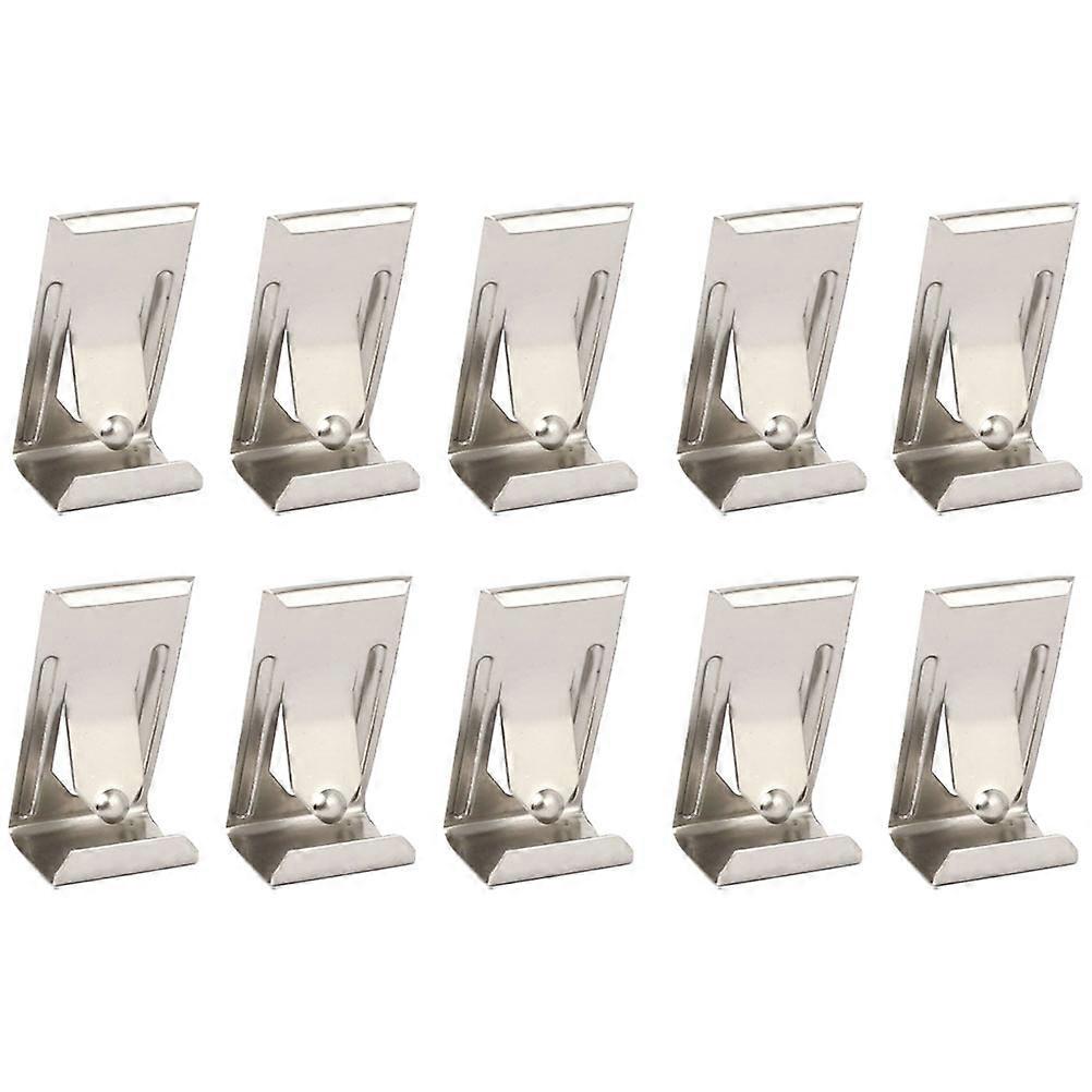 a polished product description for your item:
**50pcs Metal Photo Frame Hook Clips – Durable Spring Turn Fasteners for Easy Hanging of Frames,