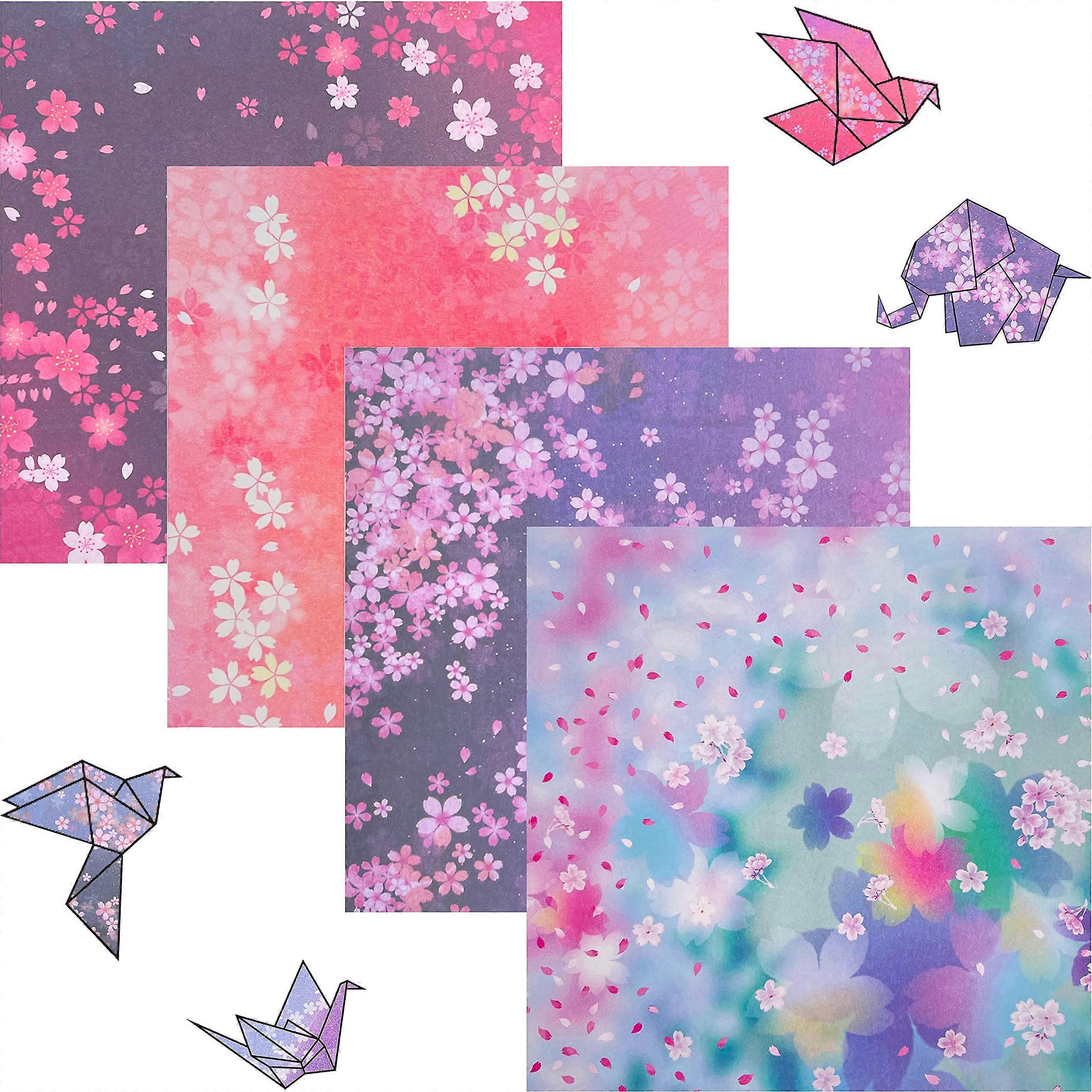 Origami Paper Folding 60 Sheets Different Patterns 15x15cm DoubleSided