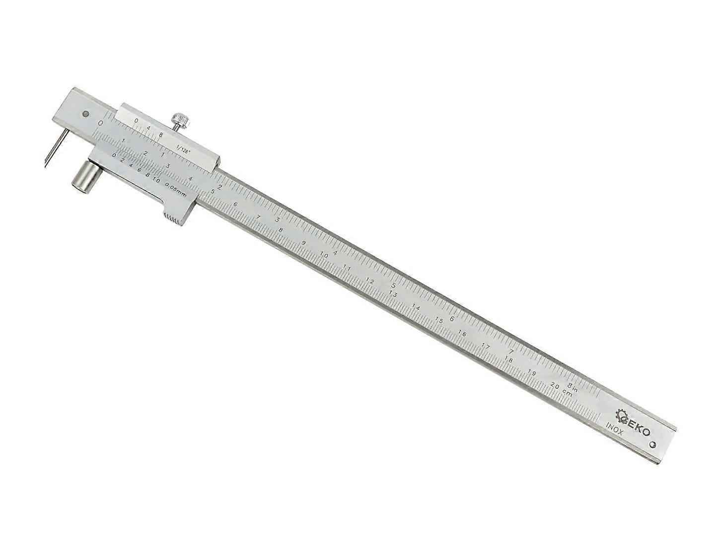 200 mm marking gauge with feeler pin  precision milling gauge made of stainless steel, accuracy 0.05 mm