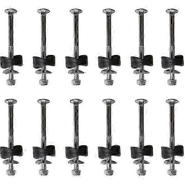 12 Pack Trampoline Spacers with Screws - Replacement Accessories (FMY)