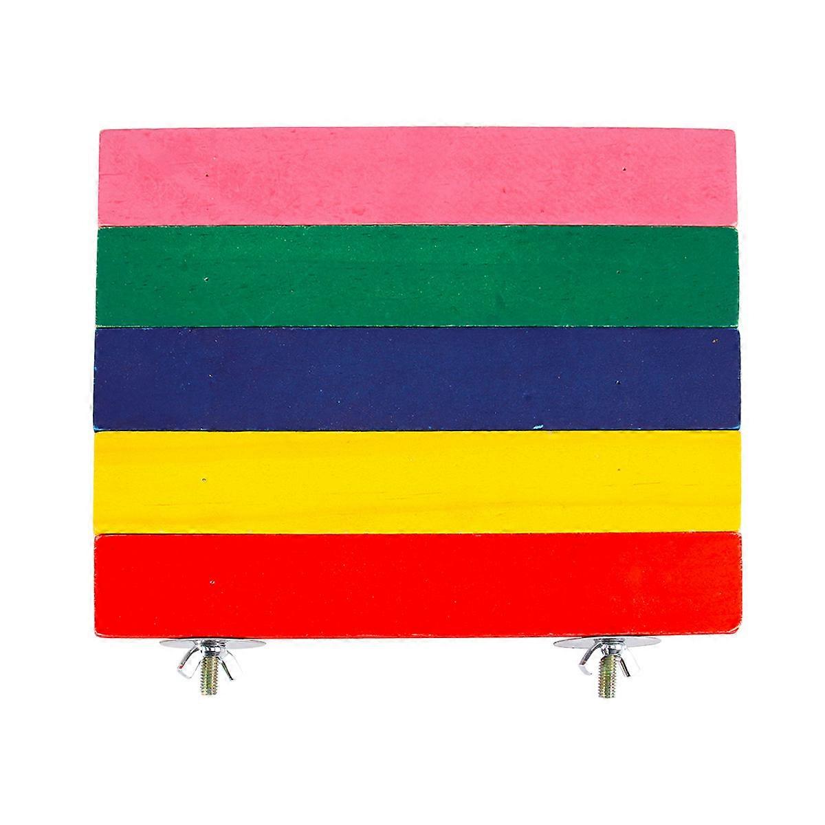 Small Pet Hamster Accessories Rainbow Platform for Climbing Toy