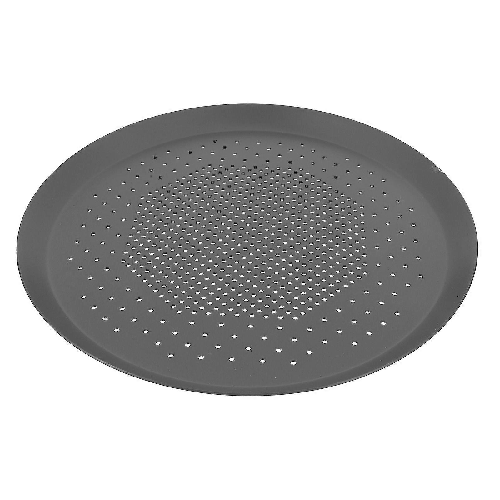 Aluminium Alloy Pizza Baking Tray Round Shape For Pizza Making 1Set