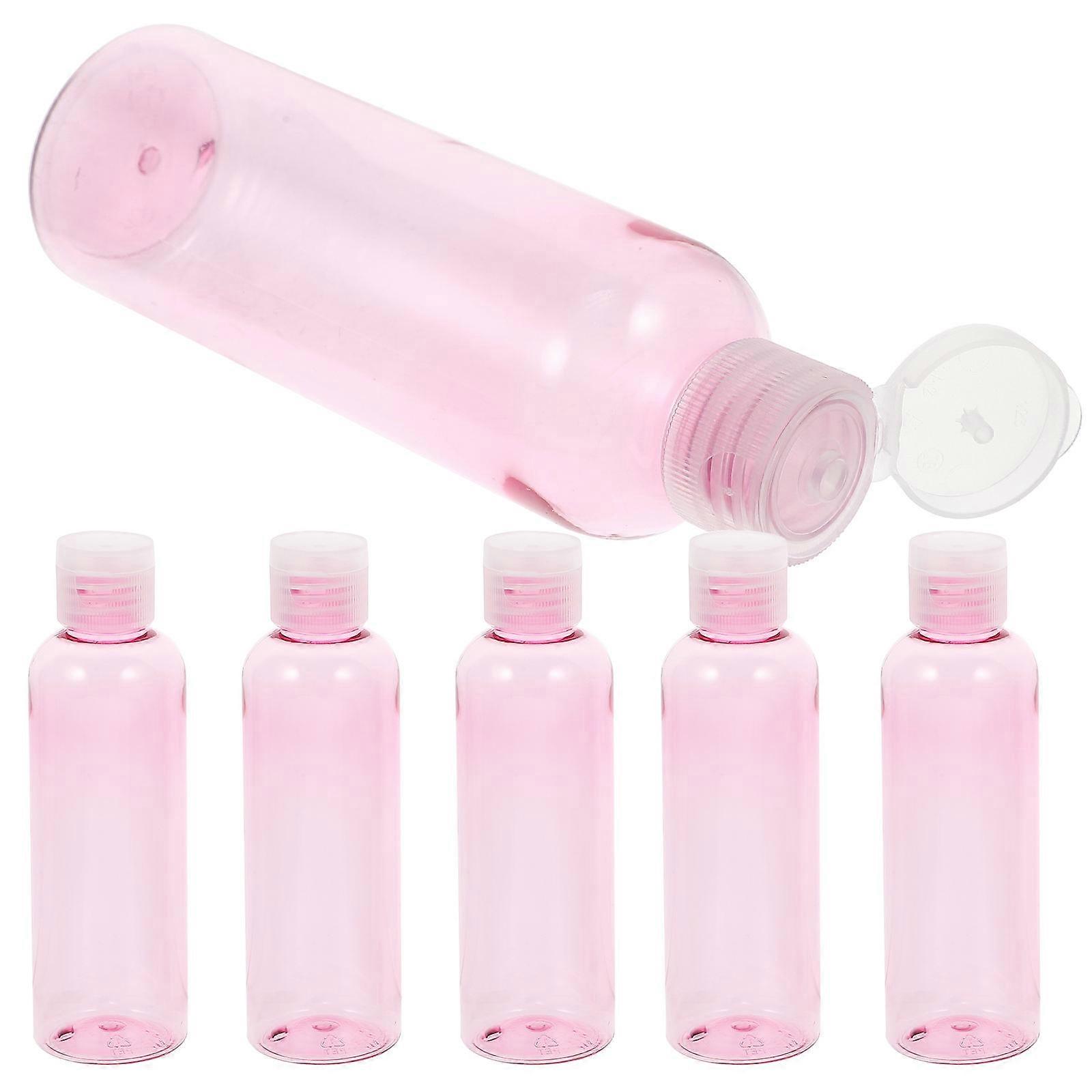 Small Lotion Containers Practical Travel Bottles Lotion Sub Bottles Portable Squeeze Bottles 100ml 6Pcs