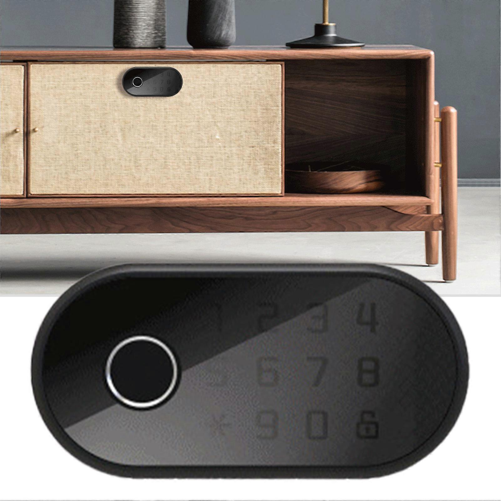Biometric Fingerprint Password Drawer Lock, Electronic Access Control for Cabinet, Office, Home, Bank, for Drawers, Single Door Cabinet