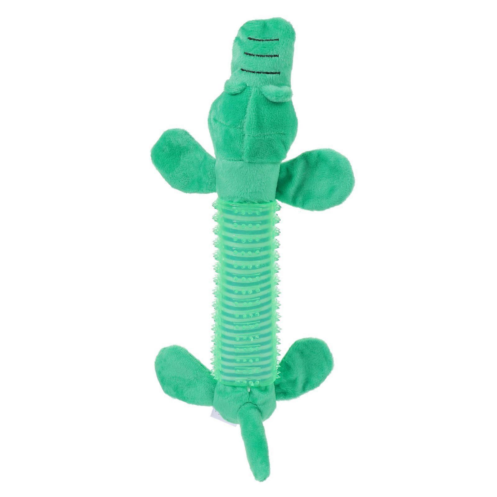Teething Toys Puppy Dog Teething Toy Crocodile Shape Indoor TPR 1Set