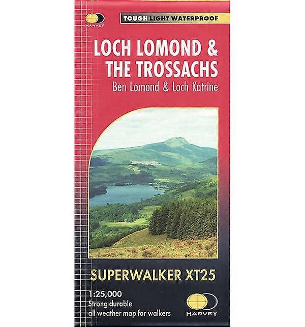 Loch Lomond And The Trossachs Xt25 Map