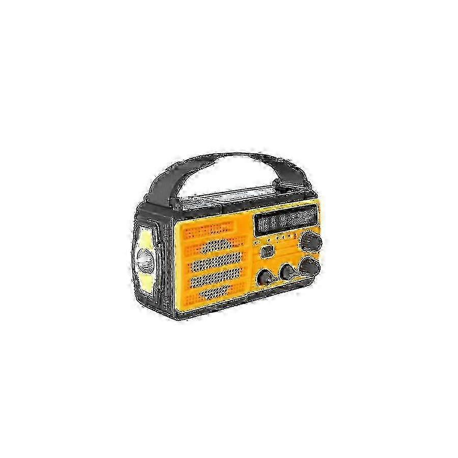 Solar Powered Manual Emergency Radio