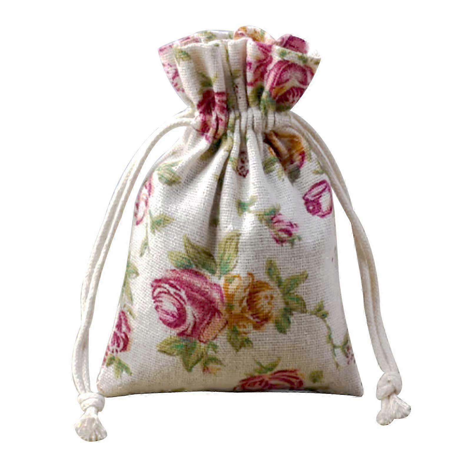 50 Pack Burlap Favor Bags for Gift Packaging Suitable for Various Events 3.9x5.5 Inches