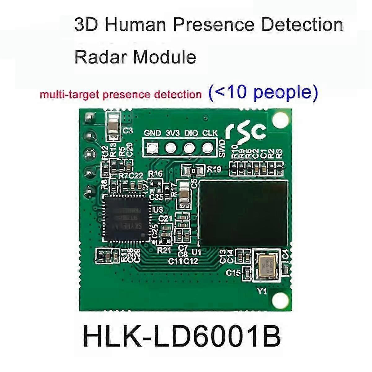 2025 Latest Model 60GHz Millimeter Wave Radar High-Precision Multi-Person