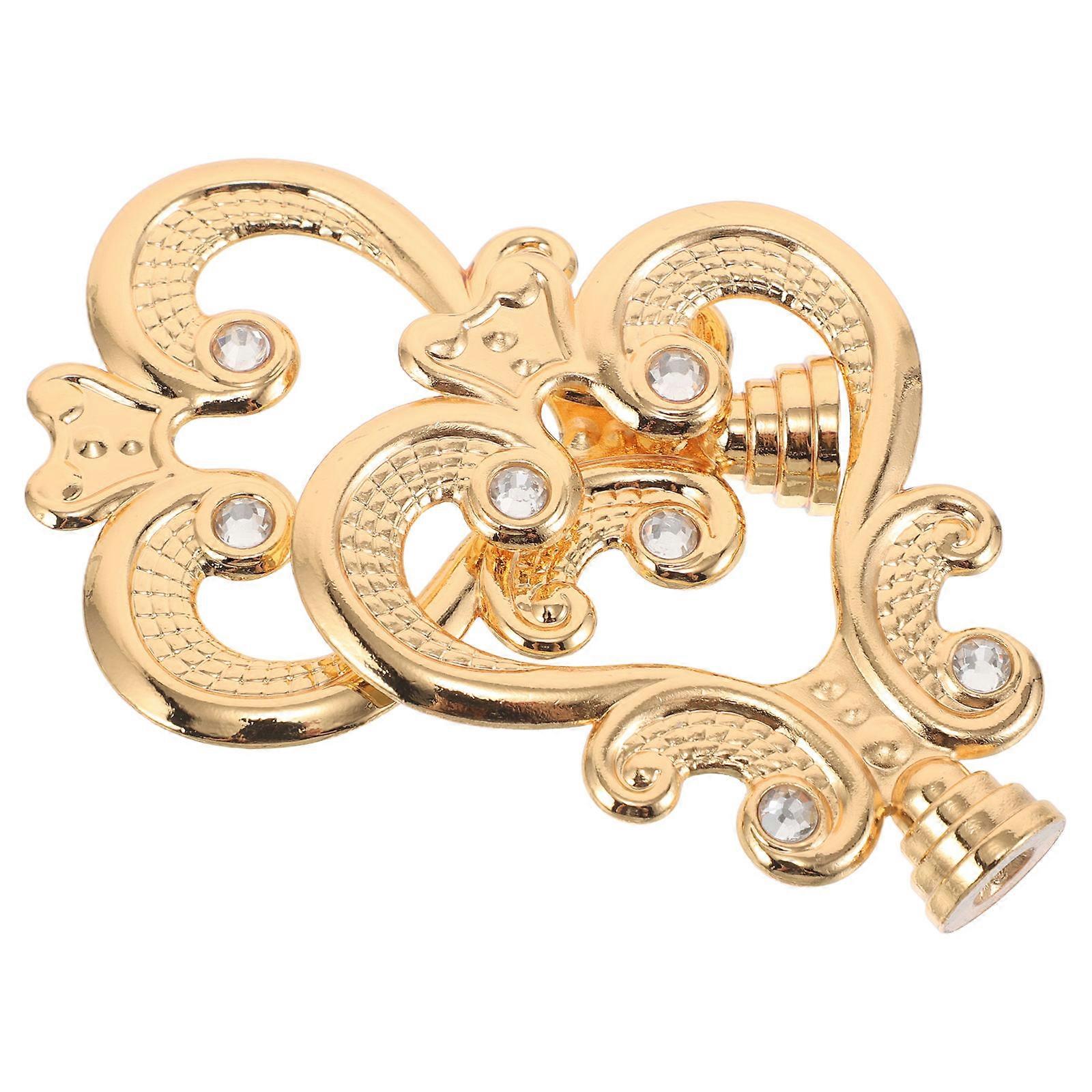 2pcs Heart Shaped Heat Resistant Pot Lid Knobs, Ergonomic Pan Handle for Frying Pans & Teapots, Scalding Protection Design, Universal Fit for Cookware