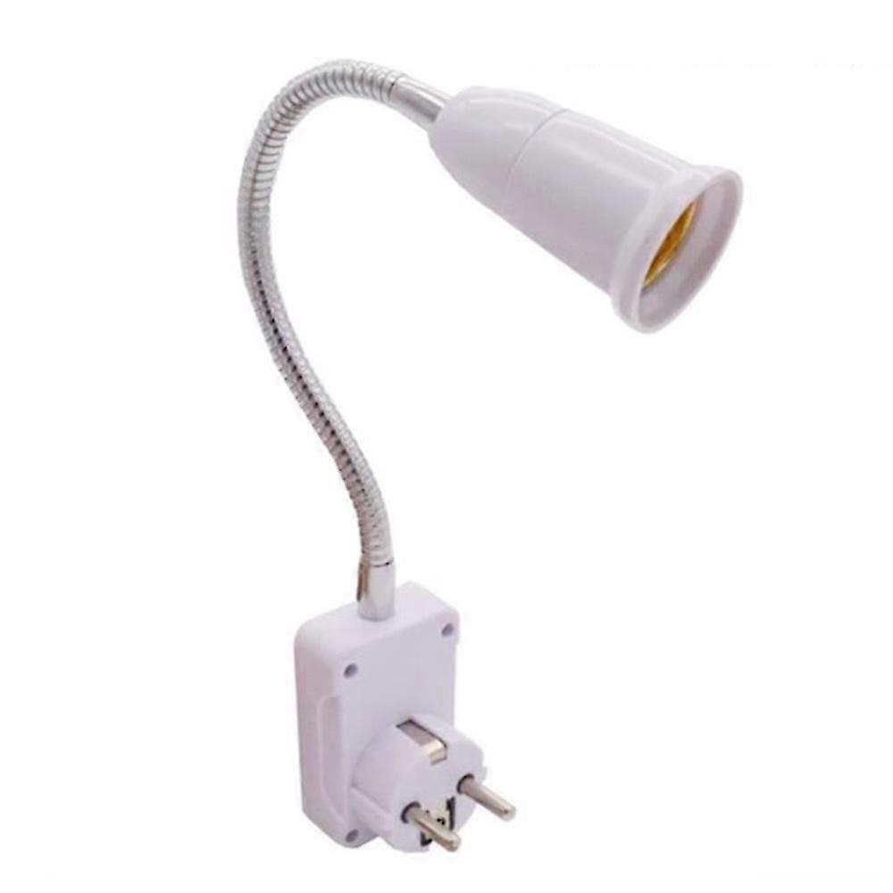 E27 Adjustable Rotating Flexible Extension Lamp Base Adapter Eu Plug