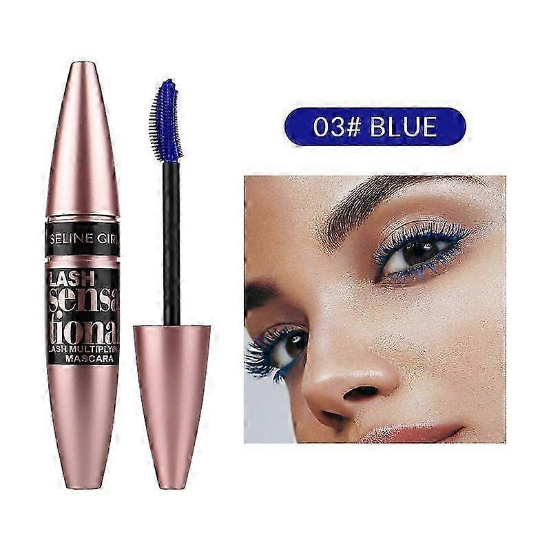 Waterproof Mascara, Non-Blurred, Lasting Definition, Volume, Natural Long LastingLong, slender, curled