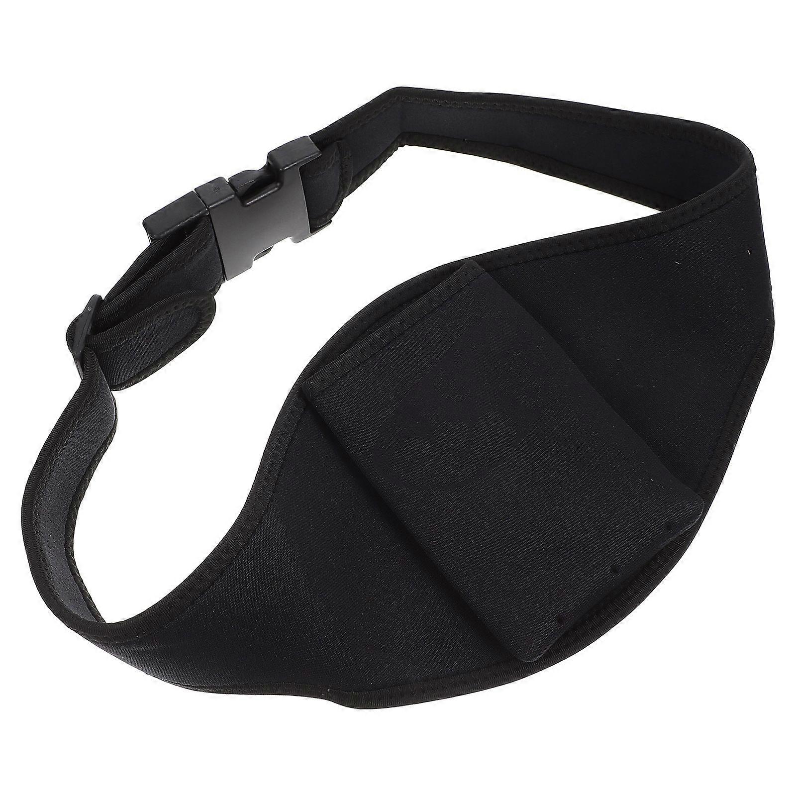 Exercise Microphone Waist Bag Microphone Holder Adjustable Belt Physical Training 1Set