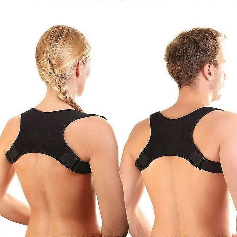 Posture Corrector for Men XL - Adjustable Upper Back Support for Clavicle, Neck, Back, Shoulder Pain Relief