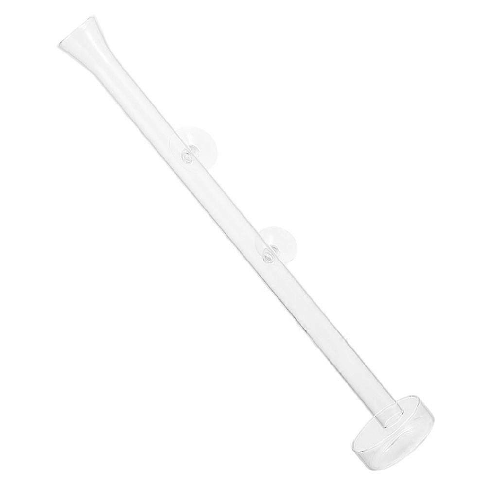 Automatic Fish Tank Feeder Set For Aquarium Fish Feeding Accessory Transparent 40.00X2.50X2.50CM Prevent Scattering 1Set