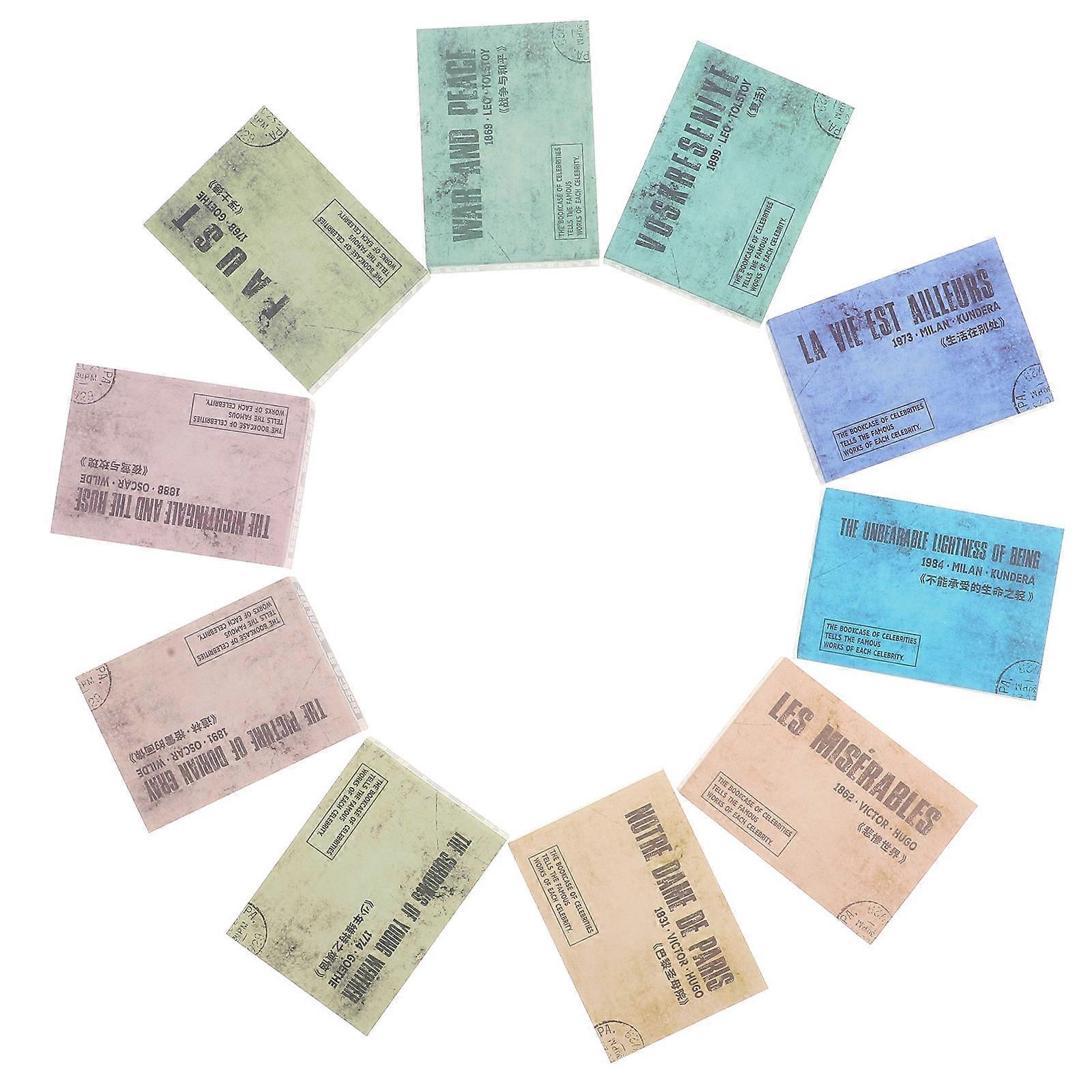 Retro Decorative Papers Scrapbooking Materials Mini Journal Papers Artists present Box 5 Sets