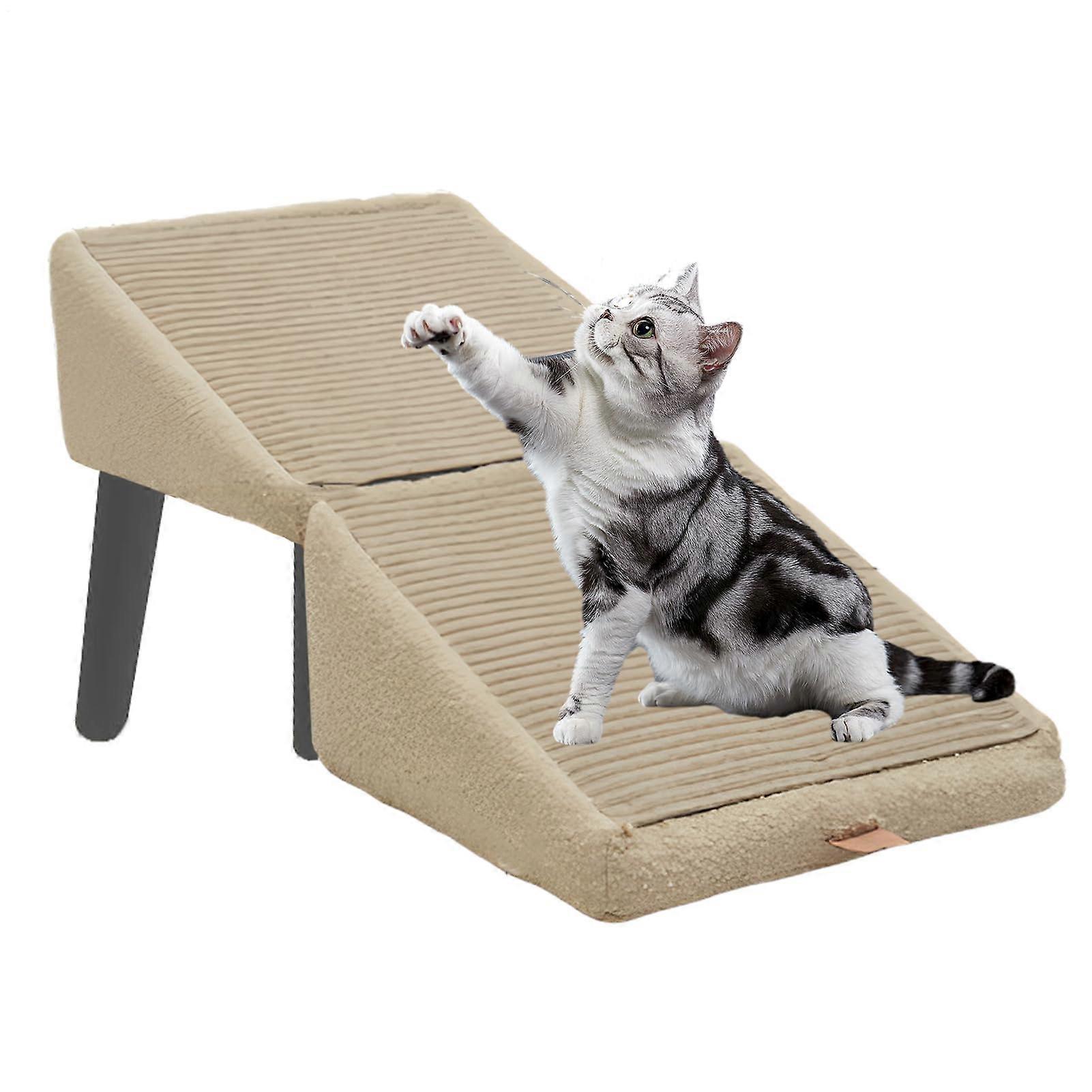 Dog Stairs Foldable Pet Steps with NonSlip Surface Adjustable Ramp for Small Dogs Cats