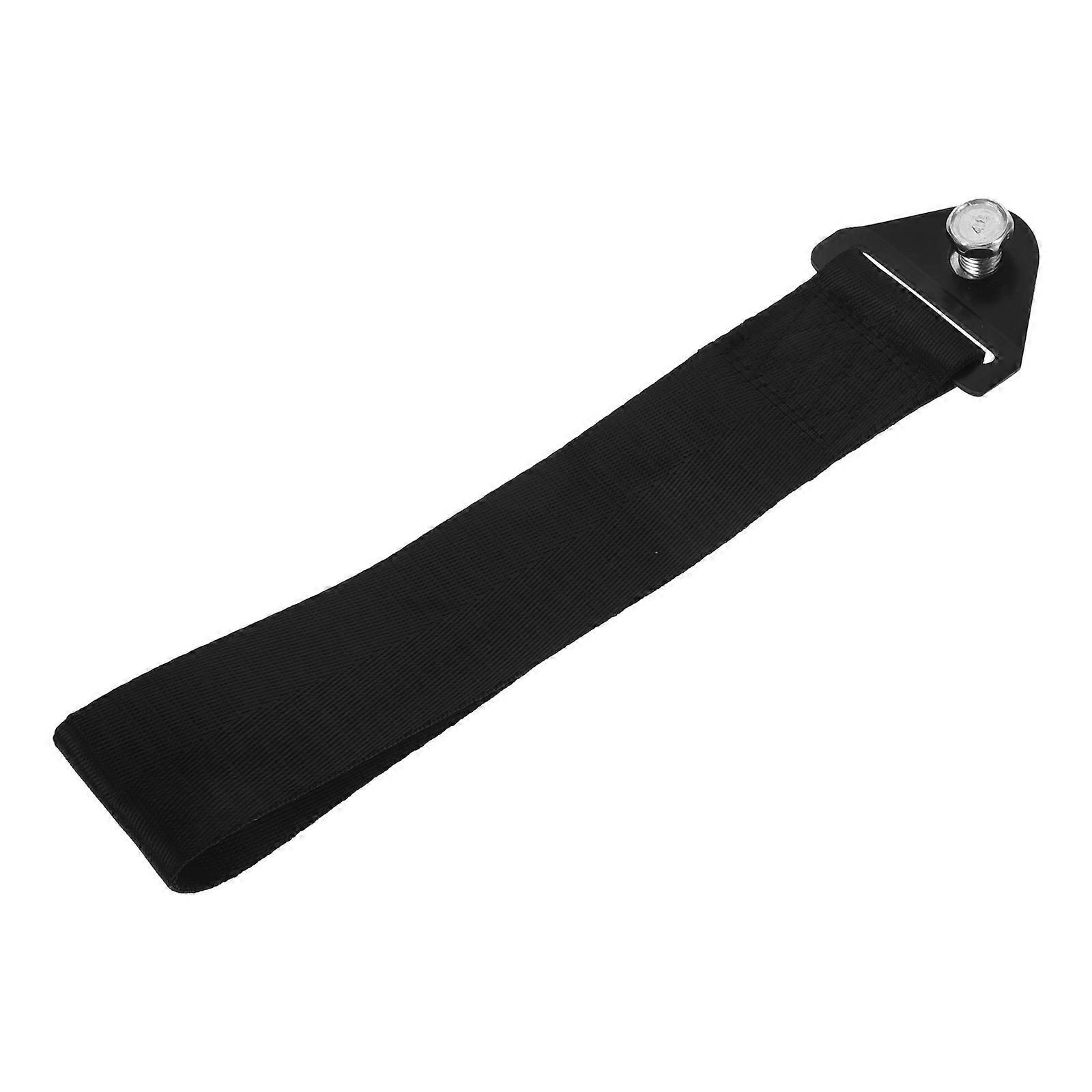 Heavy Duty Reinforced Car Tow Strap for Versatile Traction, Easy Installation, Sleek Design, Safe and Reliable for Most Vehicle Models