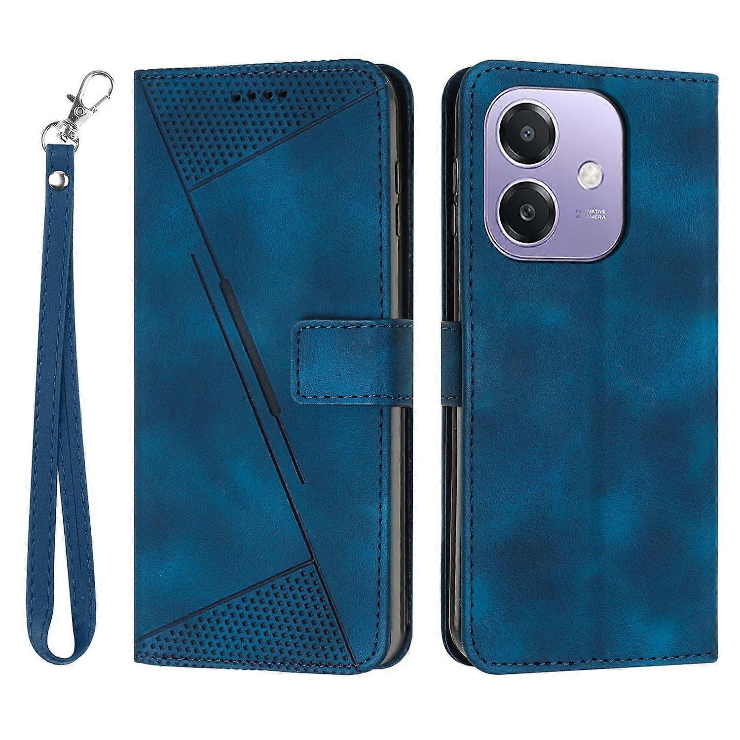 For Oppo A5x 5G / A3x 4G / 5G (India) / A3 4G / 5G / A40 4G / A60 5G Case Handbag Imprinted Triangle