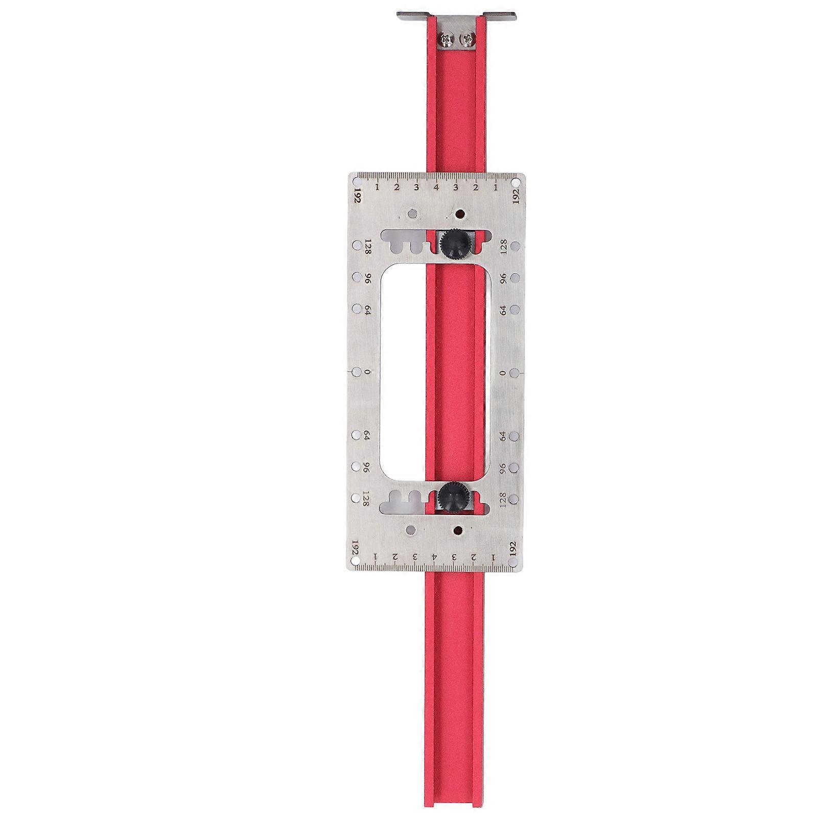 Cabinet Hardware Jig Drawer Door Handle Pulls Adjustable Drill Template Guide Punch Locator Tool 400mm