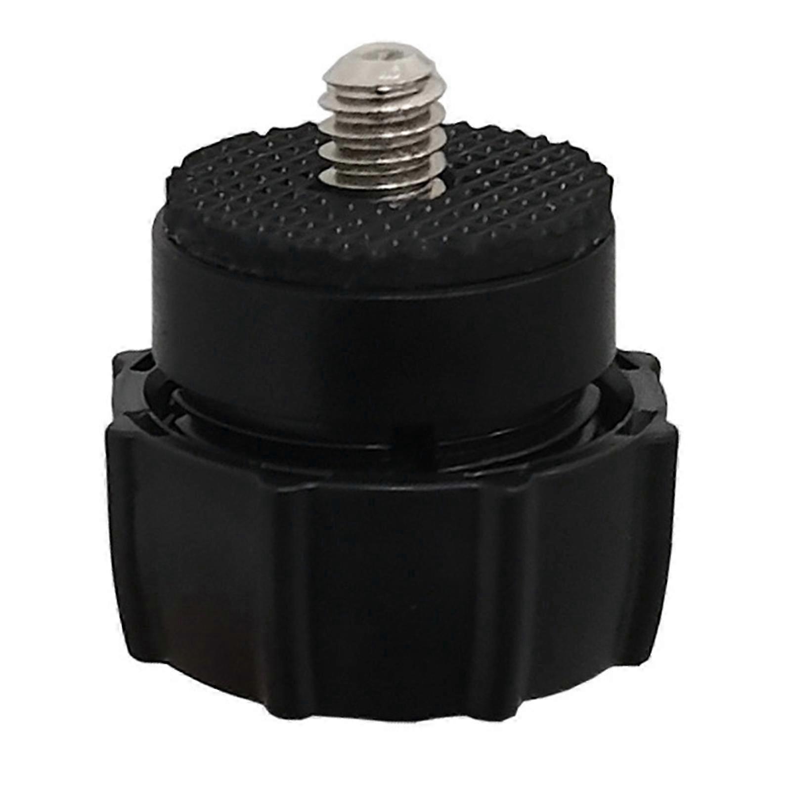 17mm Ball Head to 1/4" Thread Mount Conversion Adapter for Tripod/Phone Holder