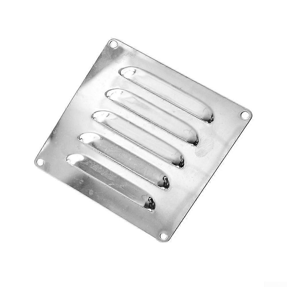 Robust Ventilation Grate for Boats 10x10 Inch, Durable Plastic, Particle Protection for Cabin Interiors