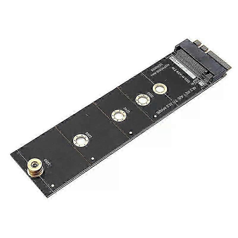 M2 KEY A-E to M2 NVME Adapter Convert Card Riser NGFF TO KEY-M Expansion Slot WiFi Interface to M2 NVME Support 2230-2280 M2 SSD