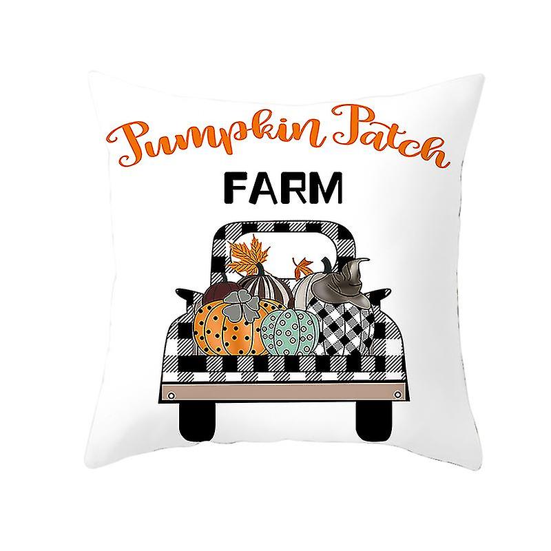 عيد الشكر سلسلة اليقطين الزخرفية وسادة القضية وسادة غطاء * @bugu