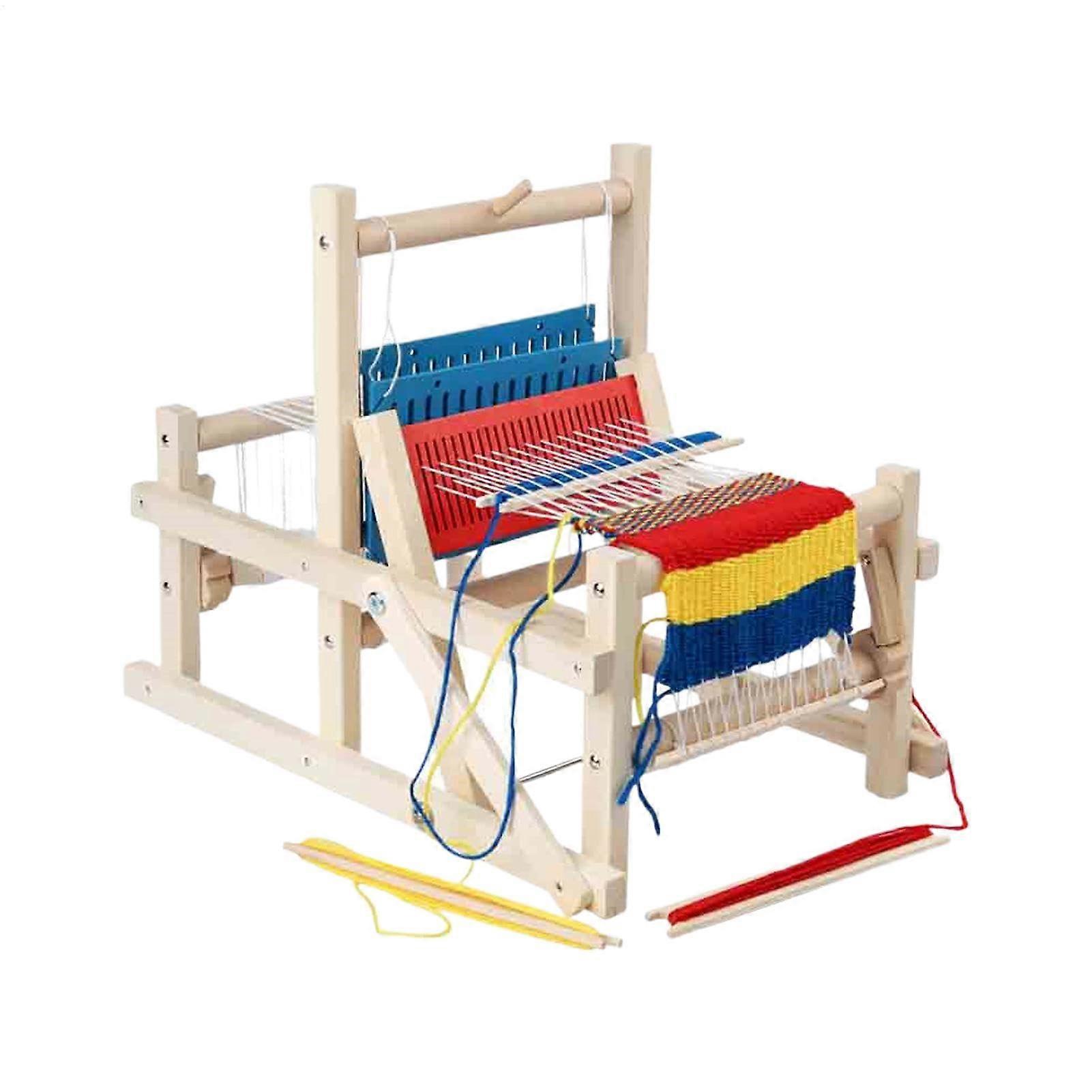 Handmade Wooden Weaving Machine for Kids Craft Set