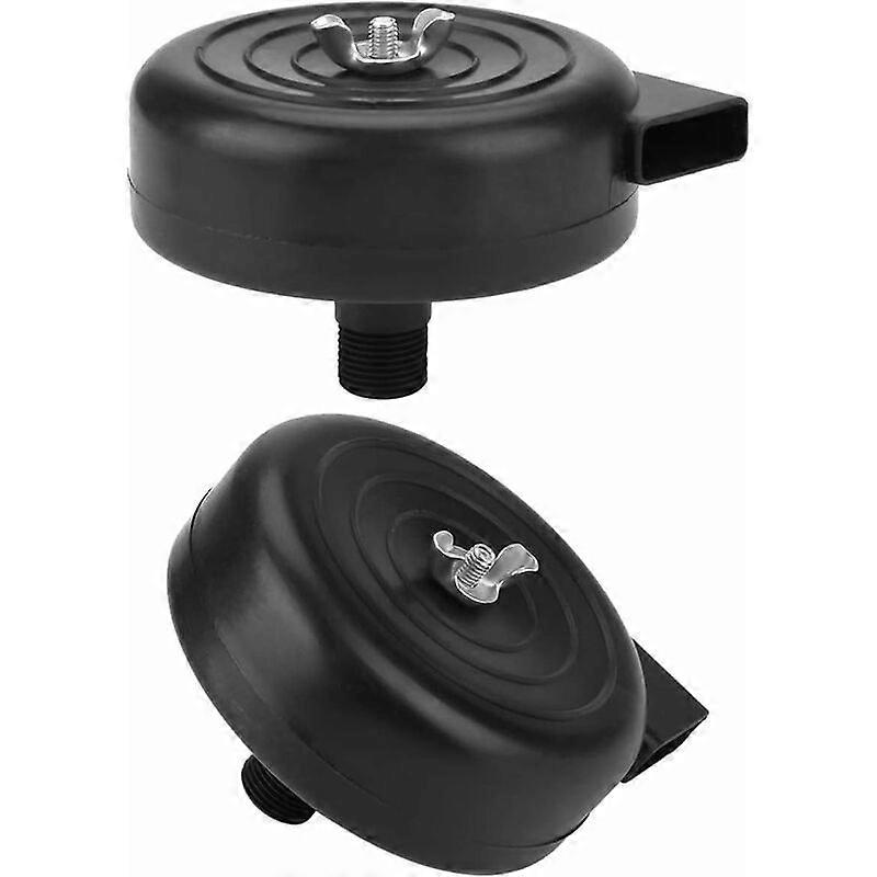 Air Compressor Filter, 16mm 3/8pt Air Compressor Intake Filter, Male Thread Air Compressor Silencer Filter Muffler (2pcs, 16mm)