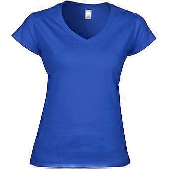 Gildan damer bløde stil kort ærme v-hals T-Shirt